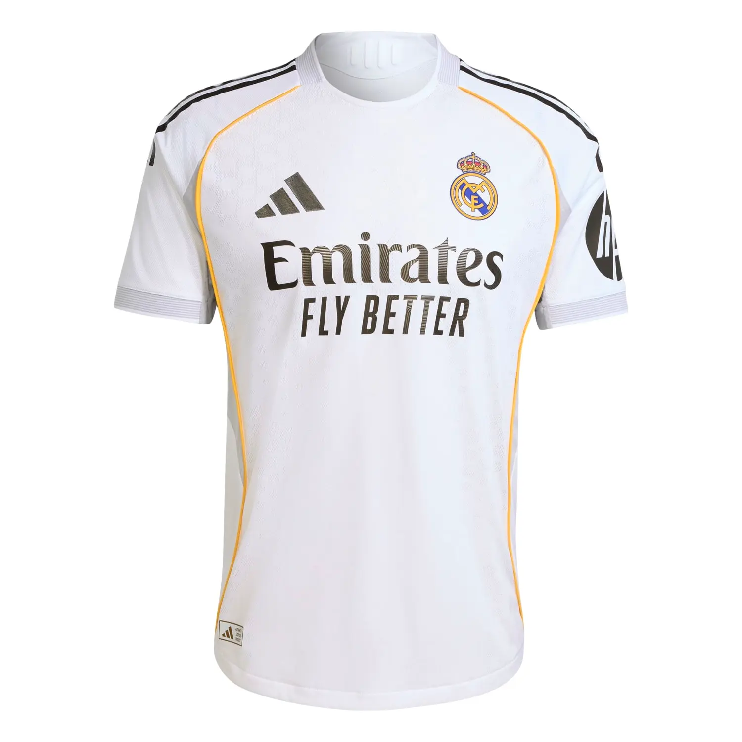 Real Madrid mens authentic home jersey 2526 white Kits - Authentic Fan Merchandise