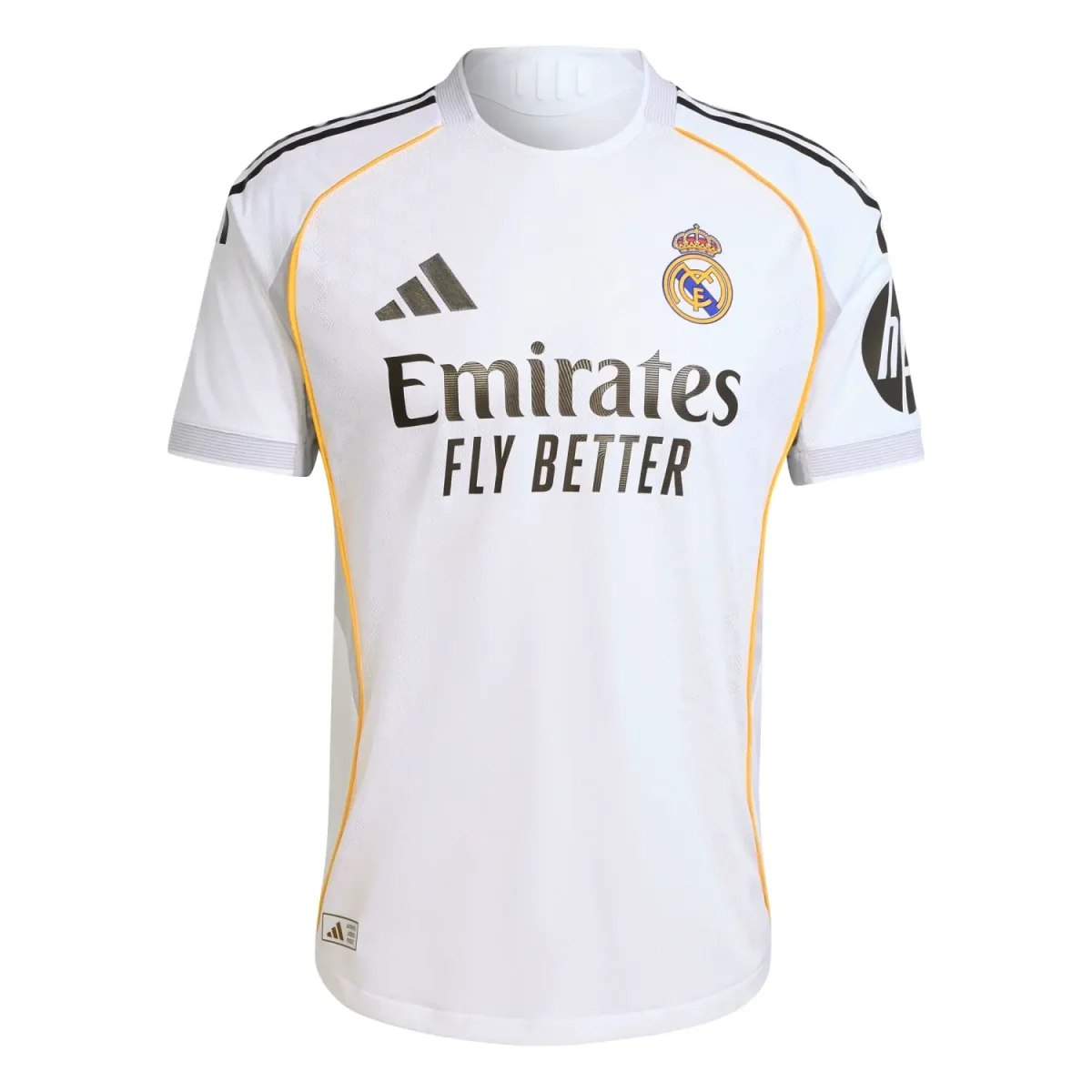 Real Madrid mens authentic home jersey 2526 white Kits - Authentic Fan Merchandise