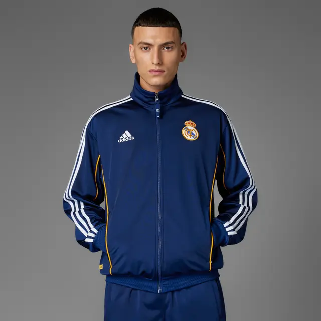 Real Madrid mens bring back 9900 track top Kits - Authentic Fan Merchandise
