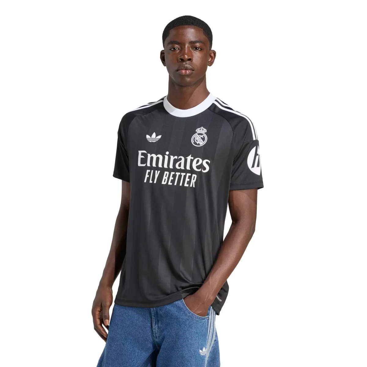 Real Madrid mens goalkeeper jersey 2526 black – la liga  intercontinental Kits - Authentic Fan Merchandise