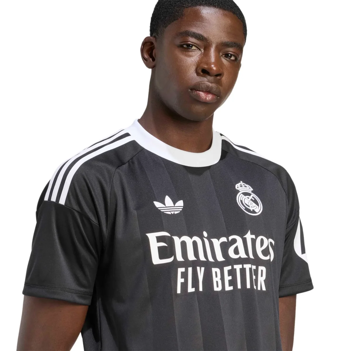 Real Madrid mens goalkeeper jersey 2526 black – la liga  intercontinental Kits - Authentic Fan Merchandise