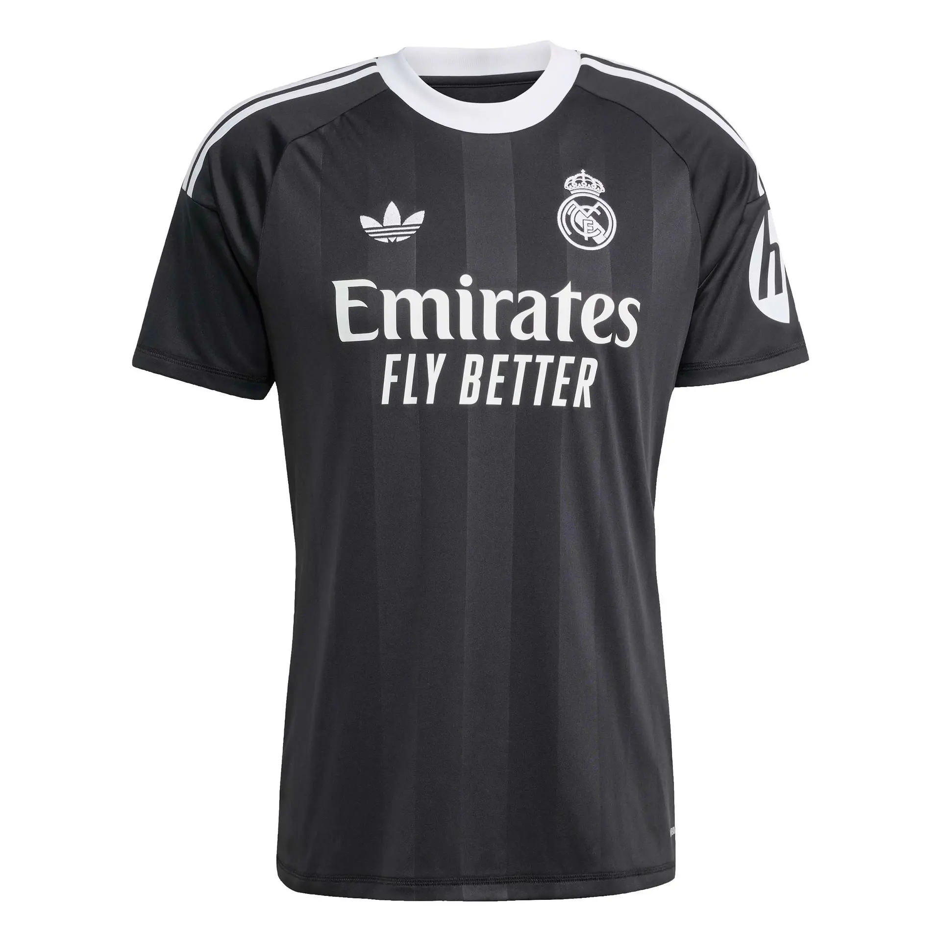 Real Madrid mens goalkeeper jersey 2526 black Kits - Authentic Fan Merchandise
