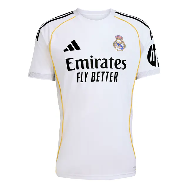 Real Madrid mens home jersey 2526 white – champions league  intercontinental Kits - Authentic Fan Merchandise