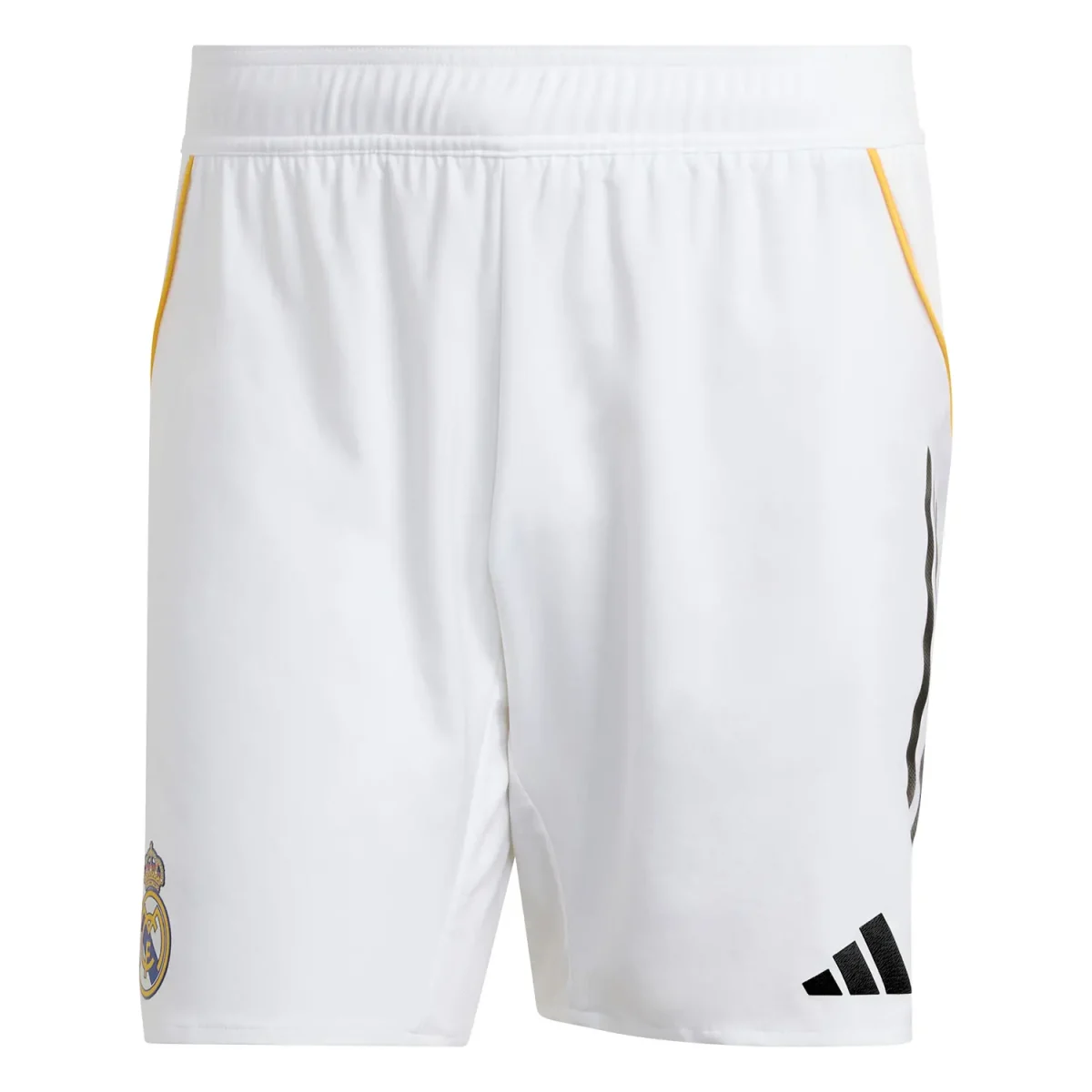 Real Madrid mens home shorts 2526 white Kits - Authentic Fan Merchandise