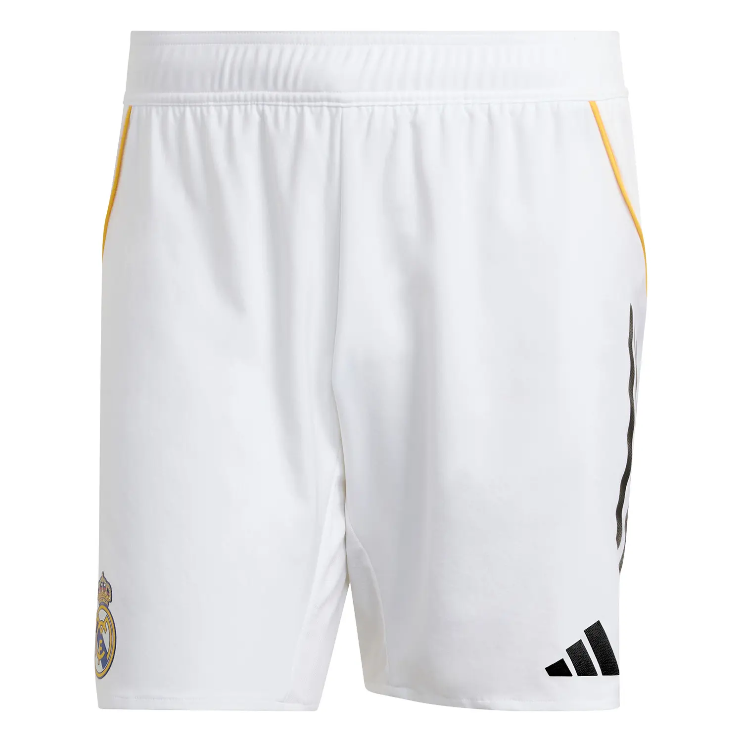 Real Madrid mens home shorts 2526 white Kits - Authentic Fan Merchandise