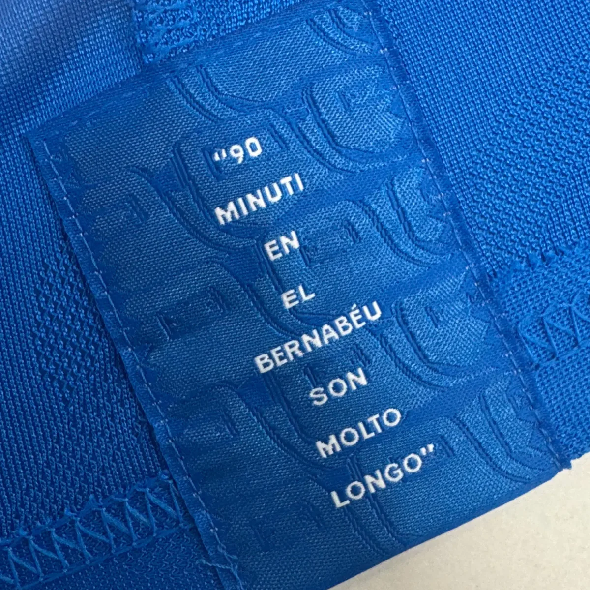 Real Madrid mens third jersey replica jersey 2526 blue Kits - Authentic Fan Merchandise