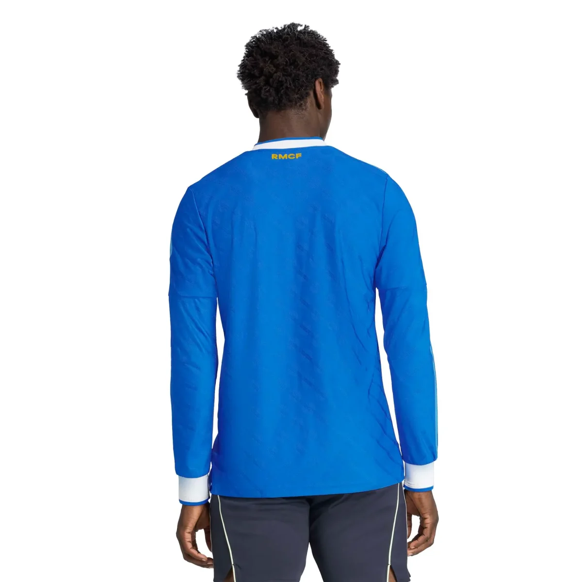 Real Madrid mens third long sleeve replica jersey 2526 blue – linda c. – 18 – champions league  intercontinental Kits - Authentic Fan Merchandise