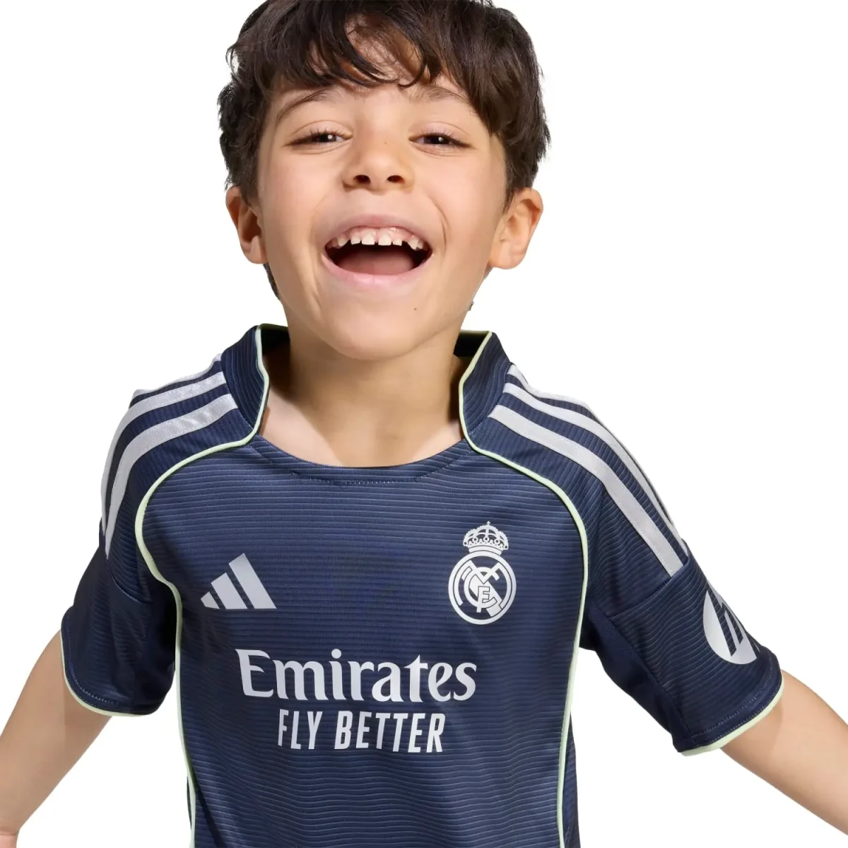 Real Madrid mini-kit away jersey set 2526 navy blue – brahim – 21 Kits - Authentic Fan Merchandise