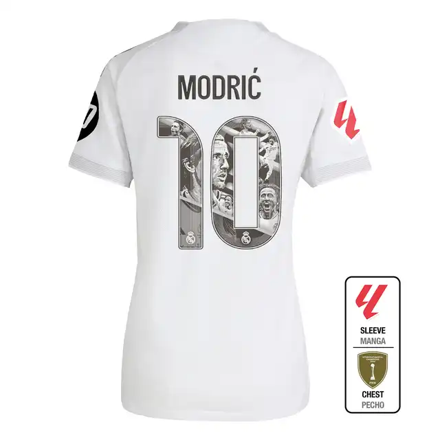 Real Madrid womens authentic home jersey 2526 white – la liga  intercontinental Kits - Authentic Fan Merchandise