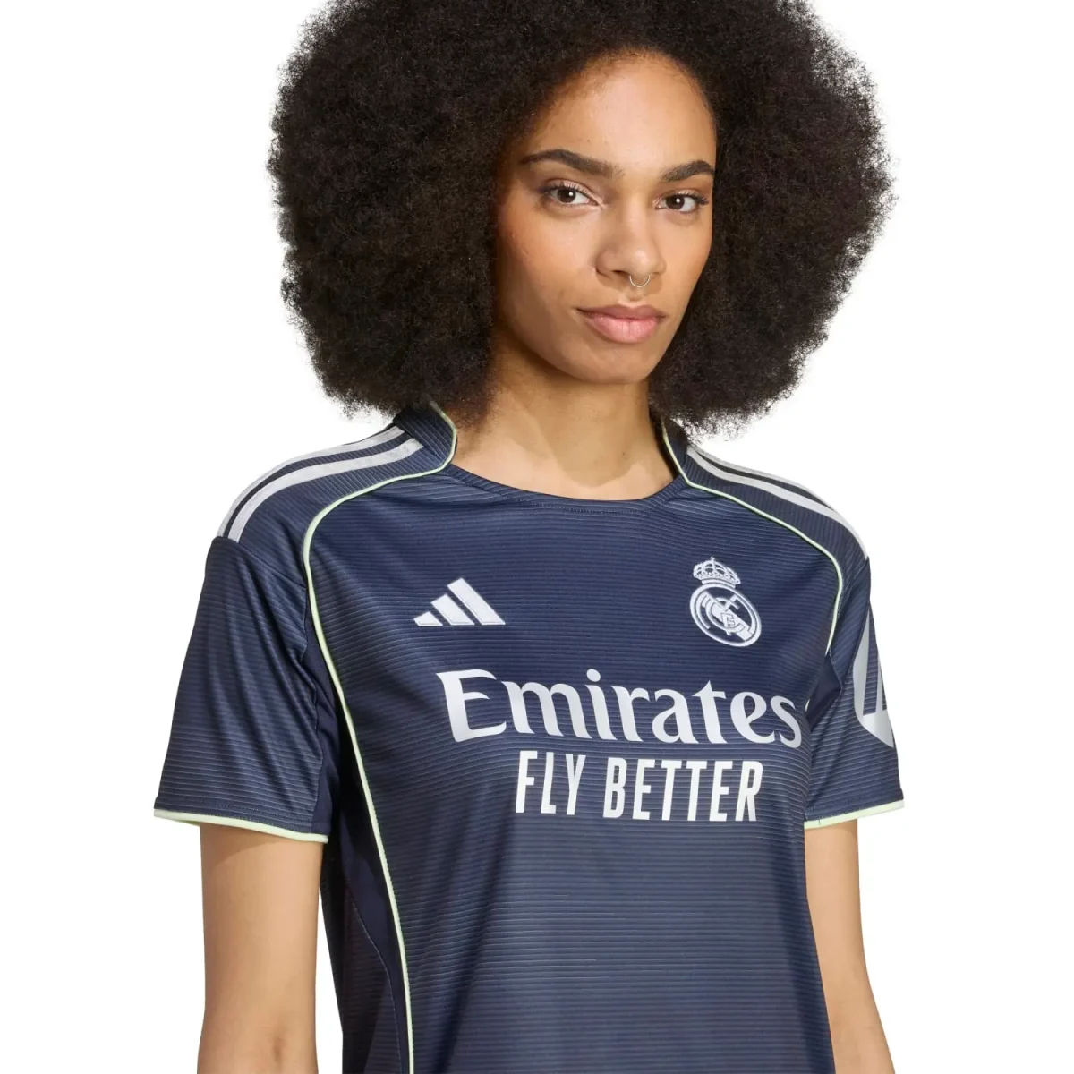 Real Madrid womens away jersey 2526 navy blue – champions league  intercontinental Kits - Authentic Fan Merchandise