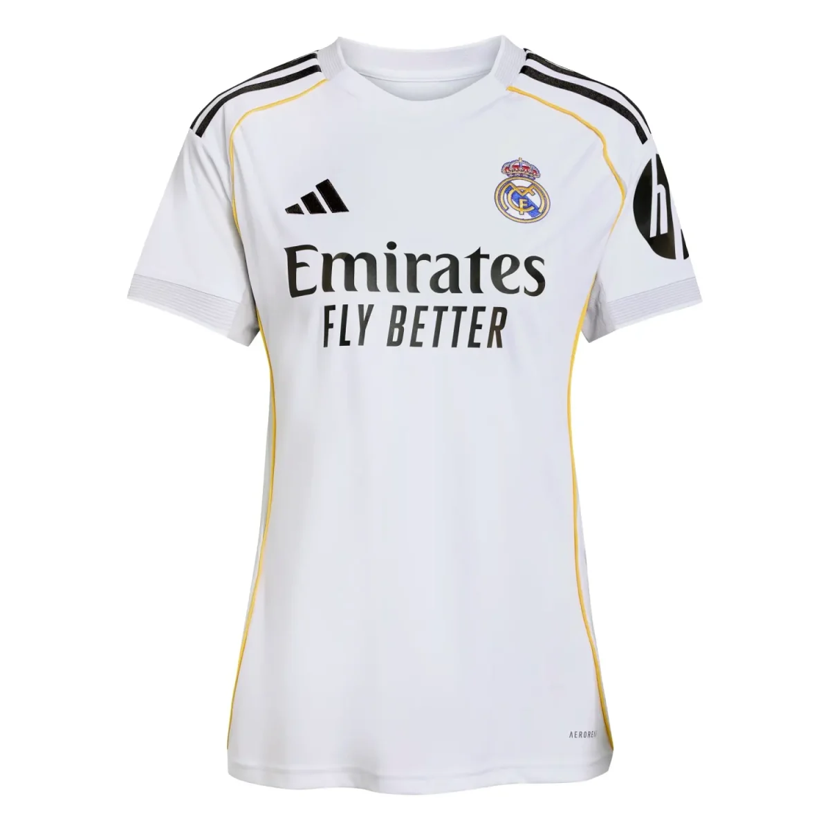Real Madrid womens home jersey 2526 white with individual print Kits - Authentic Fan Merchandise