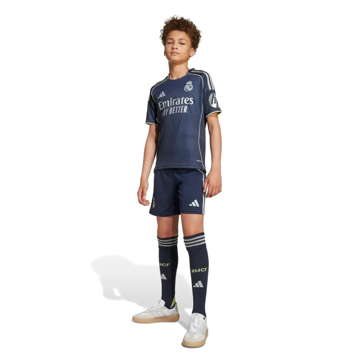 Real Madrid youth away jersey set 2526 navy blue – modrić – 10 Kits - Authentic Fan Merchandise