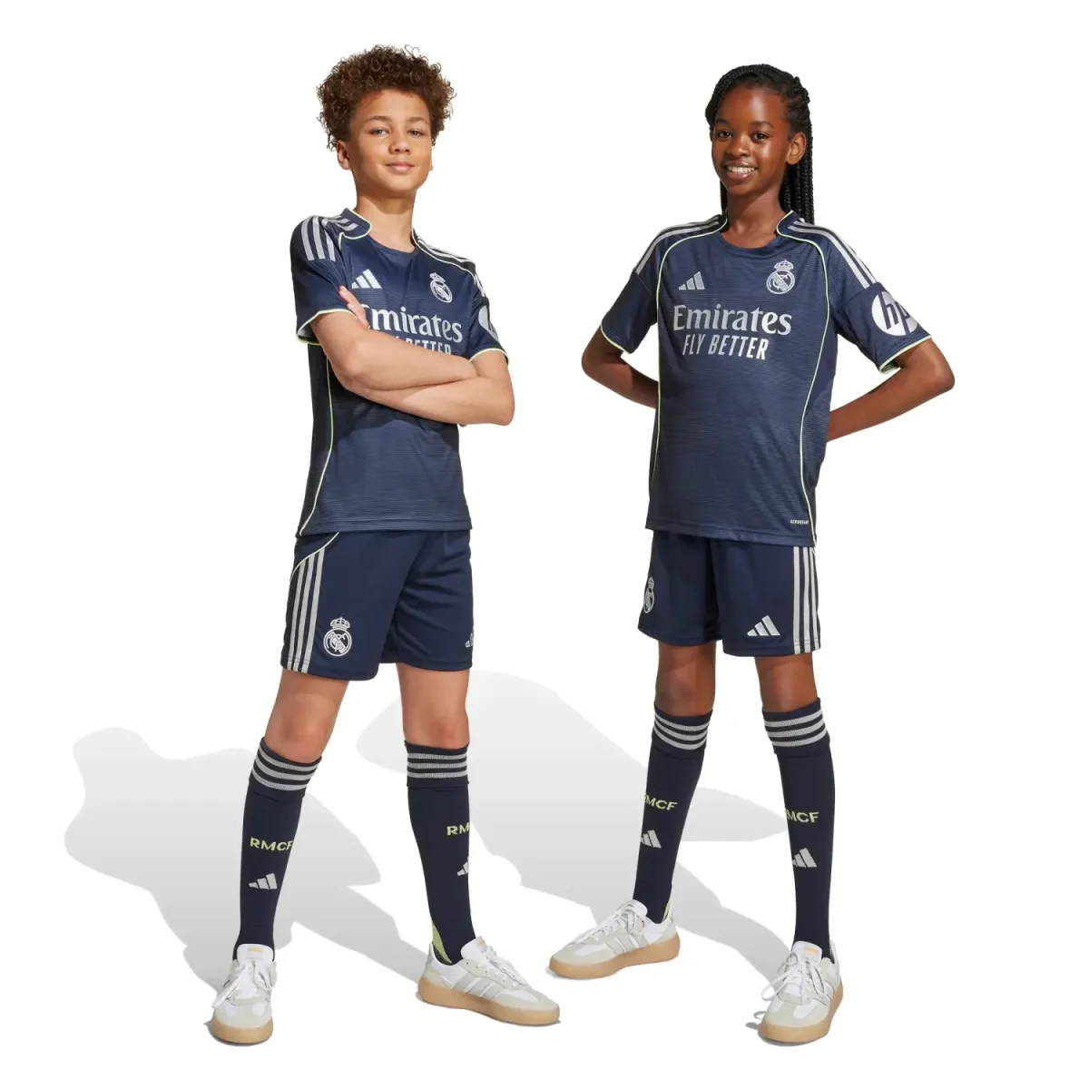 Real Madrid youth away jersey set 2526 navy blue – modrić – 10 Kits - Authentic Fan Merchandise