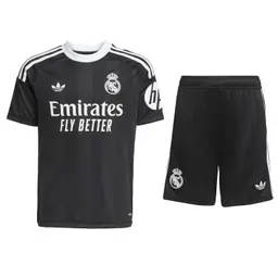 Real Madrid youth goalkeeper jersey uniforms 2526 black Kits - Authentic Fan Merchandise