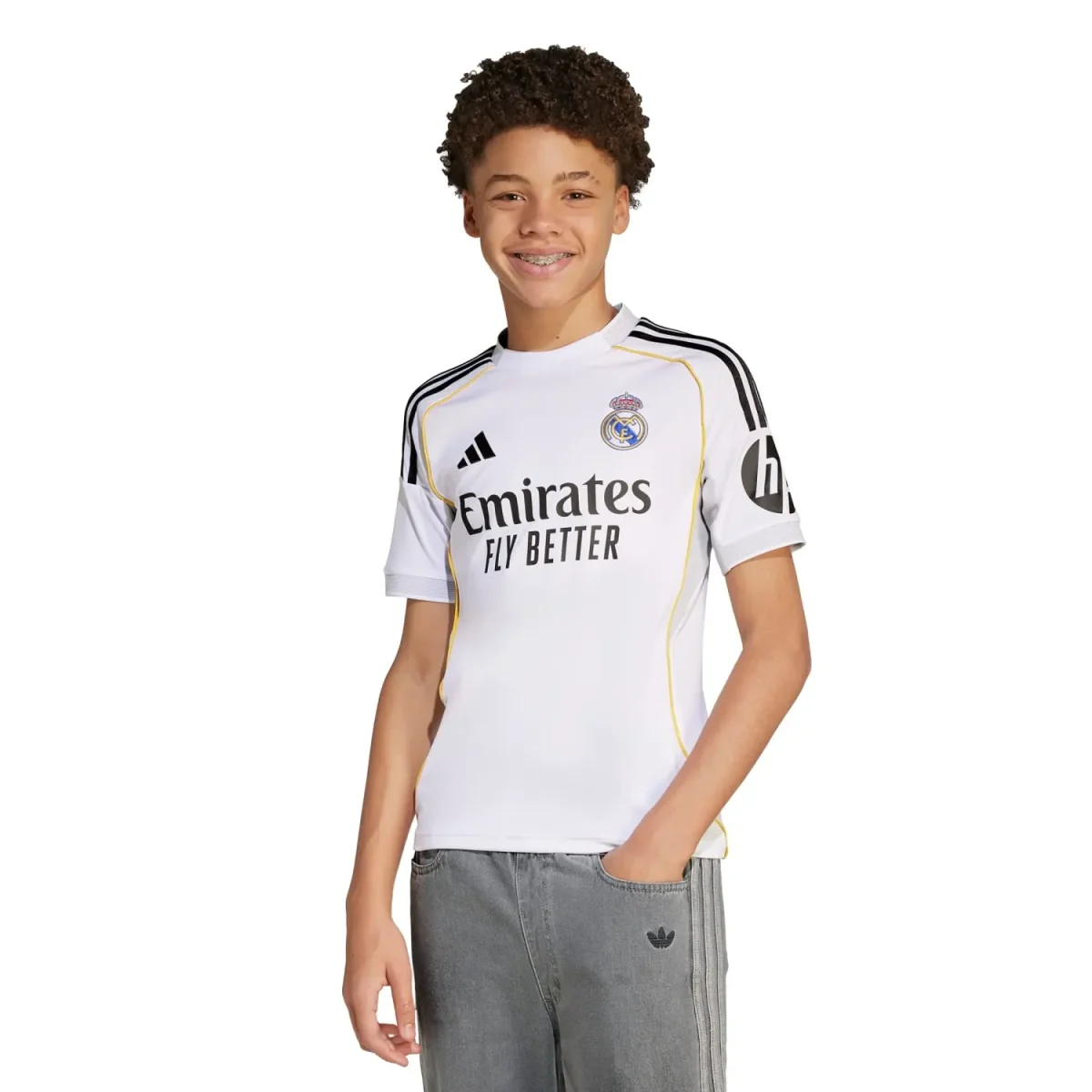 Real Madrid youth home jersey 2526 white – rodrygo – 11 – champions league  intercontinental Kits - Authentic Fan Merchandise