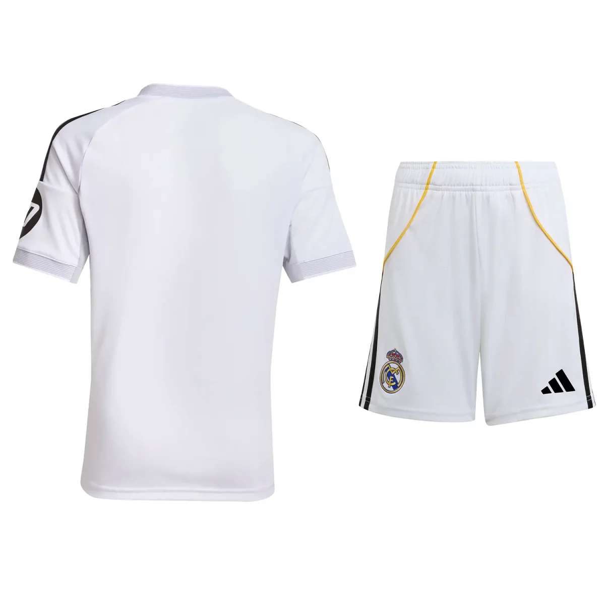 Real Madrid youth home jersey set 2526 white – fran garcía – 20 Kits - Authentic Fan Merchandise
