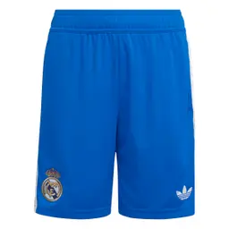 Real Madrid youth third jersey shorts 2526 blue Kits - Authentic Fan Merchandise